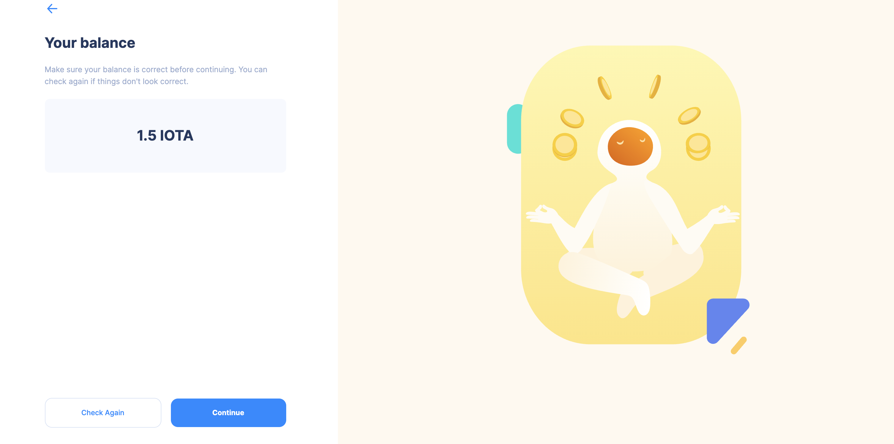 Legacy Migration Tool Found Balance